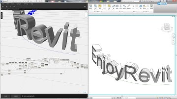 Revit Tips - Curved Text by Dynamo