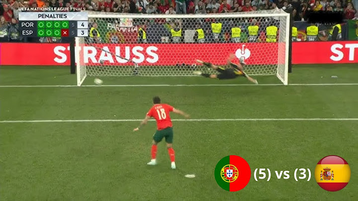 PENALTY SHOOTOUT HIGHLIGHTS - Portugal (5) vs (3) Spain / Uefa Nations League Final 2025
