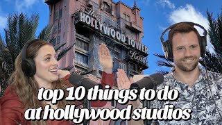 Top 10 Things To Do In Hollywood Studios - Disneyville Podcast Episode 3