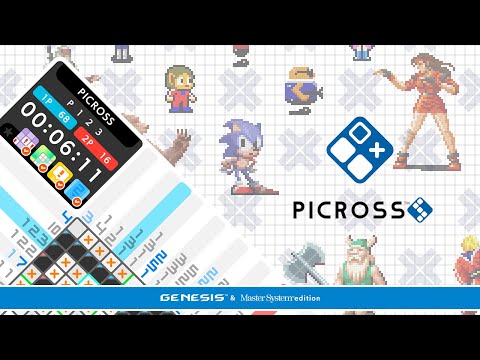 PICROSS S GENESIS & Master System edition Trailer (Nintendo Switch)