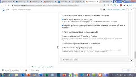 Actividad H5P Rellenar espacios en blanco