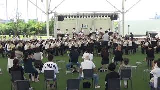 愛知工大名電高校吹奏楽部20210808ララLive♪ディープパープルメドレー