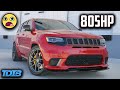 An 805WHP Jeep Trackhawk is A Terminator Cobra’s Worst Nightmare