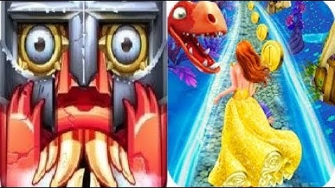 Final Run Snow Temple vs Princess Run Temple Dragon Escape