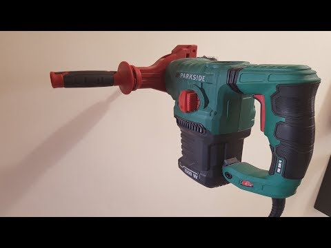 Parkside Hammer Drill PBH 1500 F6 Unboxing Testing