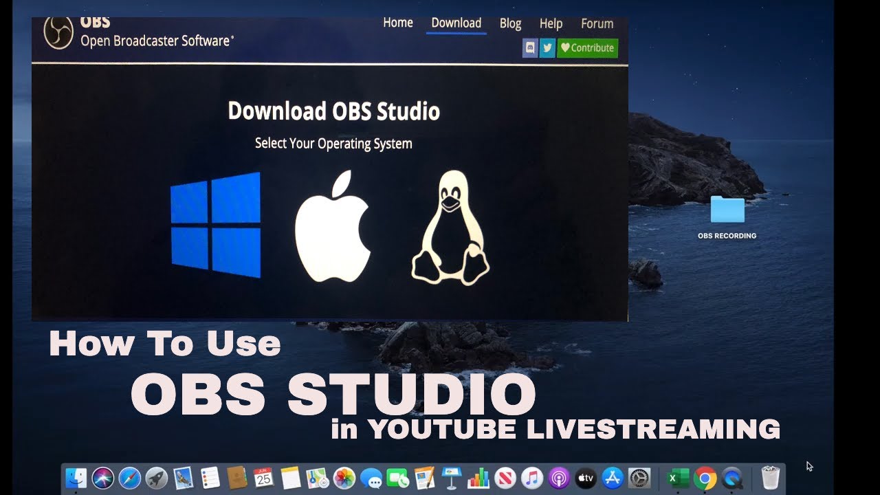 obs studio live stream youtube obs studio live stream youtube