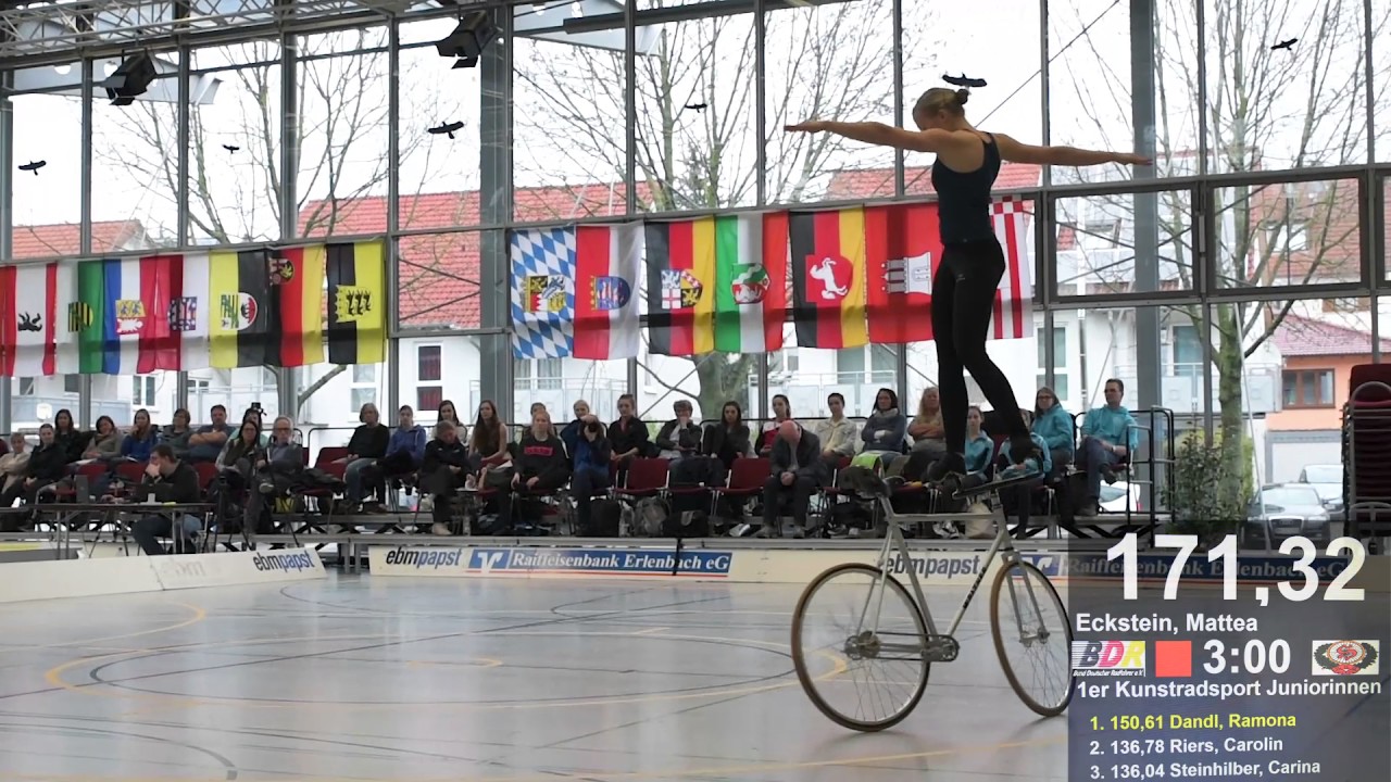 Mattea Eckstein - 1. Junior Masters 2017 in Erlenbach | Kunstrad