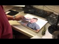 How to block mount an A3 Inkjet Print in 3 minutes!