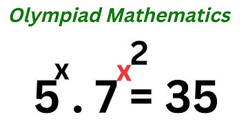 A Nice Olympiad Mathematics Question X=? | Best Trick!!!