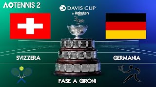 AO TENNIS 2 - COPPA DAVIS - SVIZZERA vs GERMANIA Fase a gironi
