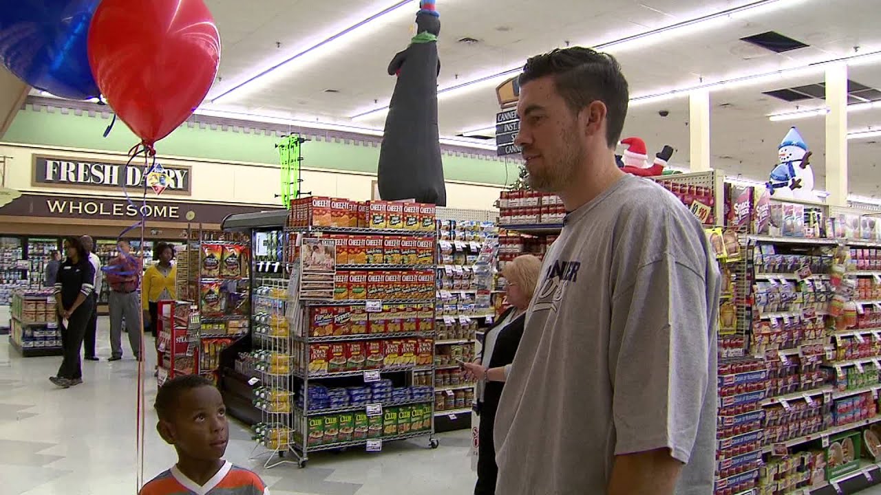 Shopping with Nick Collison
