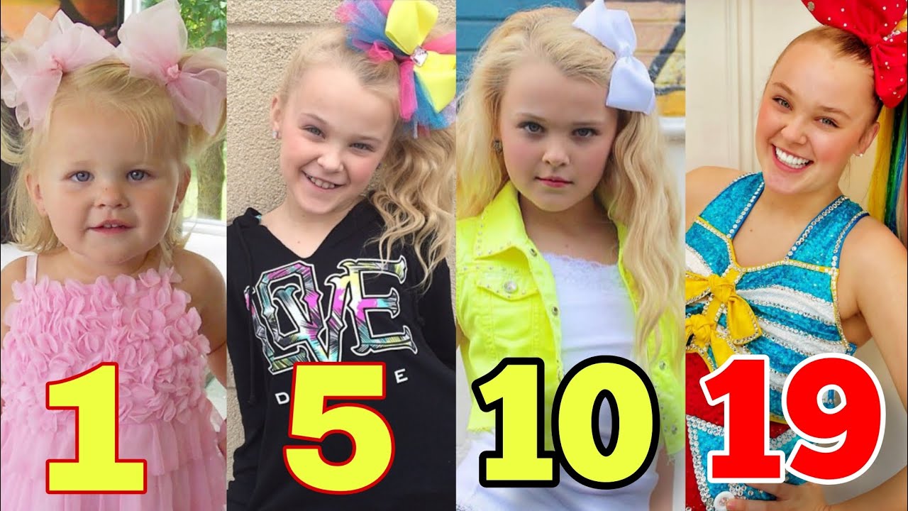 JoJo Siwa Transformation From 1 To 19 Year s Old 2023 YouTube JoJo Siwa Transformation From 1 To 19 Year s Old 2023 YouTube
