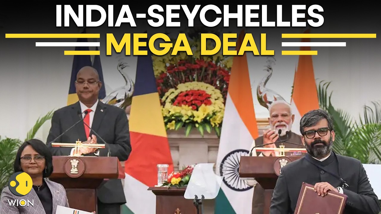 PM Modi Unveils $175M Aid for Seychelles Development | WION Originals