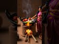 Mini Mud Kitchen Indian Doll Cooking Tomato Chutney | Tiny Village Cooking ASMR #shorts
