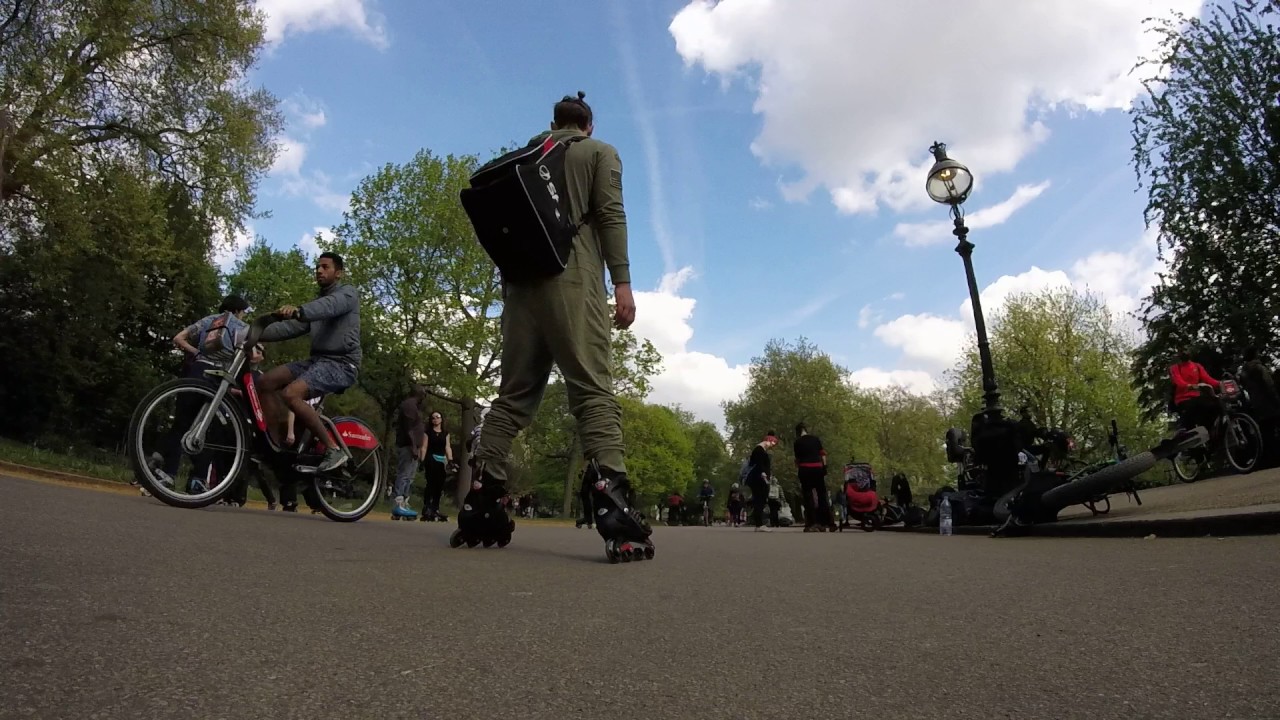 ROLLER SKATE HYDE PARK! YouTube