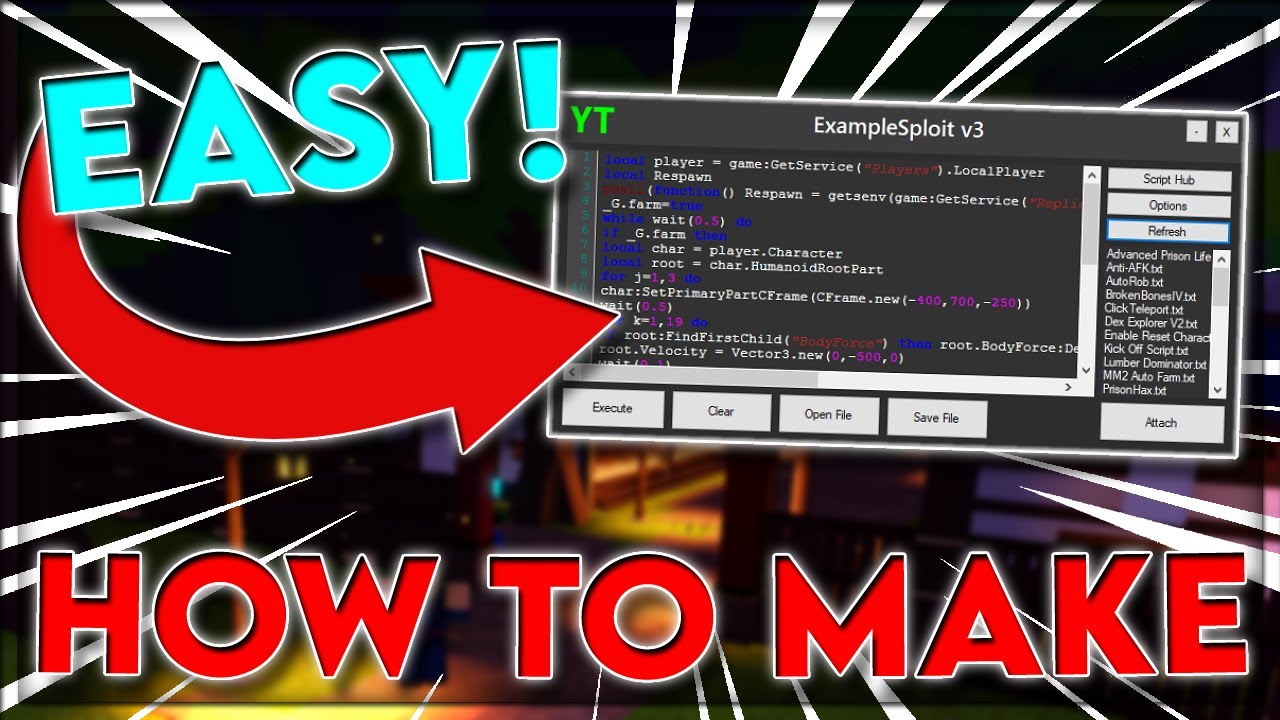Make you your own roblox script executor by Expo_xr