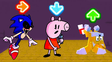 FNF Character Test | Gameplay VS Playground | VS Peppa | VS Confronting Yourself | Spinning My Tails