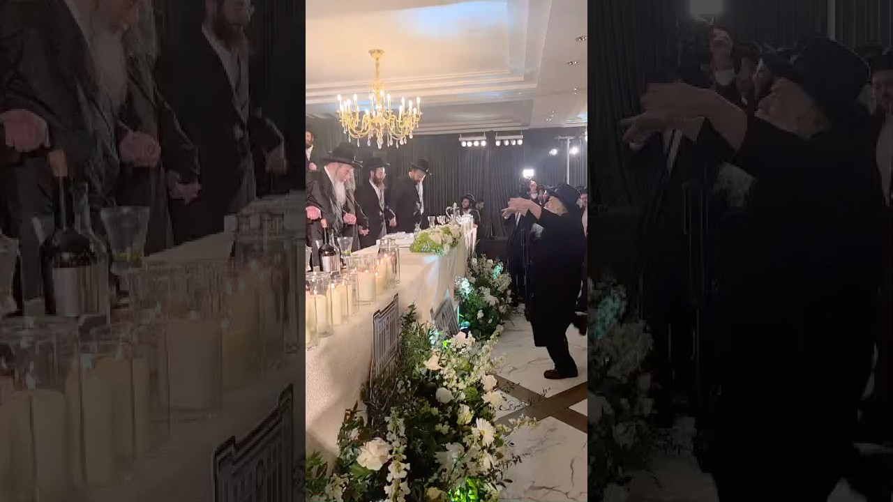 דינר לטובת מוסדות אלכסנדר בלונדון בראשות כ"ק האדמו'ר