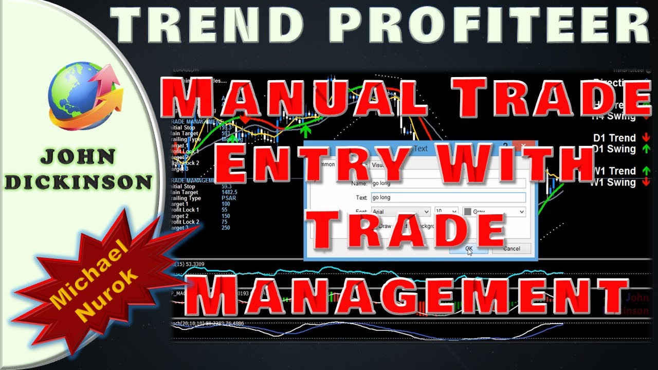 Trend Profiteer Indicator 📌 Manual Trade Entry With Trade Management