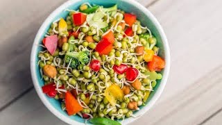 Salad recipes| sprouts| weight loss| healthy |sprouts salad | Indian recipes | breakfast ideas