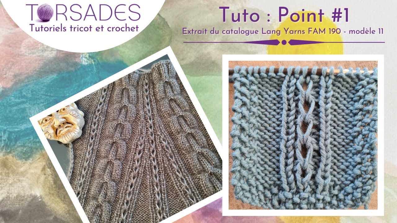 Tuto Point #1: mailles allongées sur 4 rangs