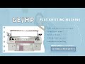 Cixing gehp flat knitting machine