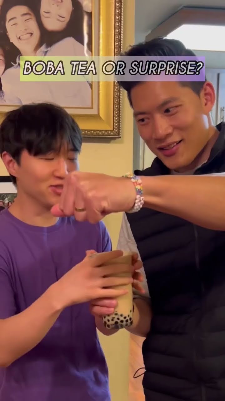 Boba tea or sweet surprise?