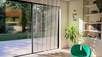 Curtain motion for Lumion testing 02