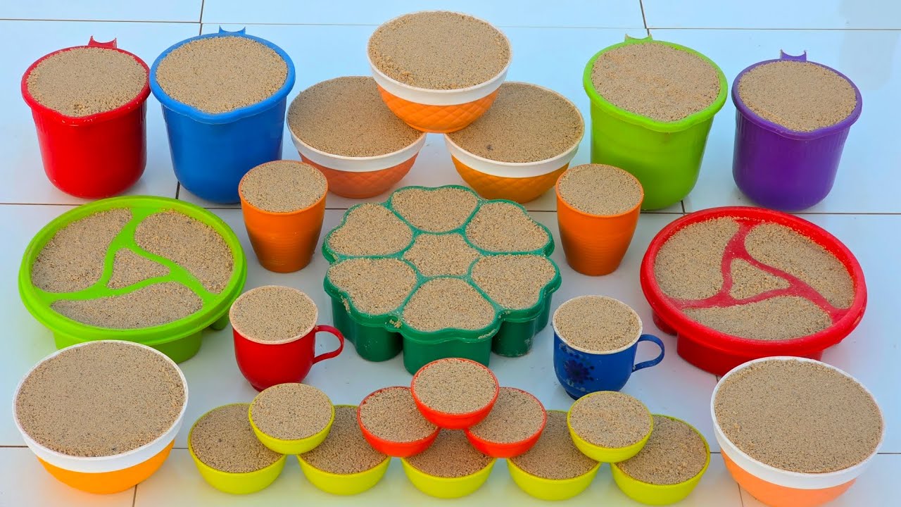 Satisfying ASMR how to make mini kitchen tools in sand cake decoration ideas, satisfying cake videos