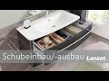 Lanzet Badmöbel - Schubausbau und Schubeinbau