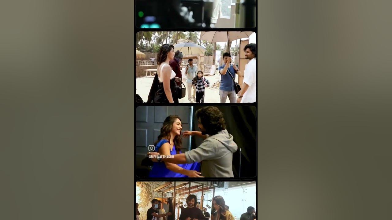 mrunal &nani#Hi nanna movie 🎥#samayama song..
