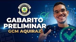 Gabarito Preliminar Gcm Aquiraz