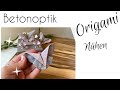 Schmetterling nähen - Stoffreste verwerten - Verlosung Origami sew a butterfly - Betonoptik Ostern
