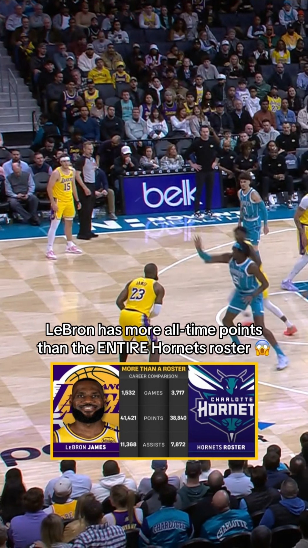This LeBron stat is RIDICULOUS?