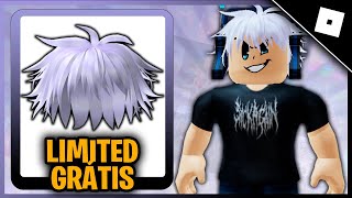 COMO PEGAR CABELO MASCULINO E FEMININO DE ANIME GRÁTIS + 15 ITENS GRÁTIS  LIMITEDS AGORA NO ROBLOX 