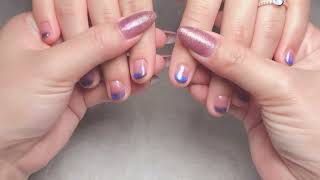 Ignatia Nails - Nail Art Bareng Customer | Ombre Nail Art