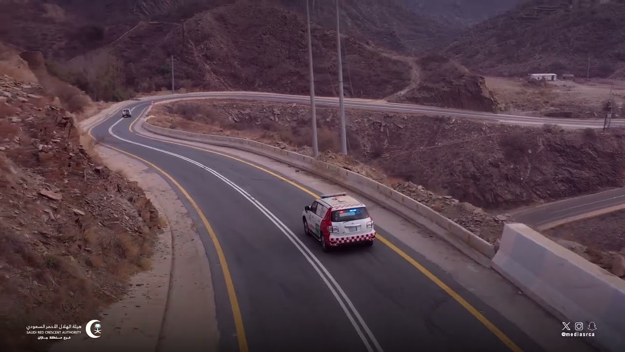 جهود الفرق الإسعافية في #رمضان بمنطقة #جازان