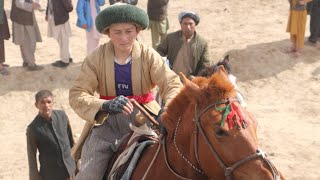 فیلم بزکشی جشن سال نو و افتطاحیه  بند کمال خان‌ تخار ace bazkashi takhar Afghanistan