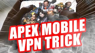 Apex Mobile Region/Land Trick!🤯 So umgeht ihr die Sperre! | Apex Legends Mobile VPN screenshot 4