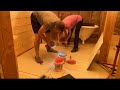 Master Bathroom In Our Self Built Home | Prepping For Tile | DIY Debt Free Cabin Build