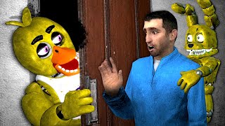 FNAF ANIMATRONICS IN AN ASYLUM!  Gmod Hide and Seek