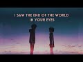I Saw The End Of The World In Your Eyes-