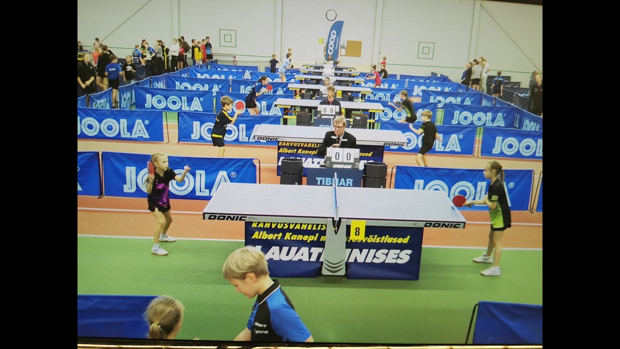 XIX Albert Kanepi mälestusvõistlused lauatennises 09.11.2025