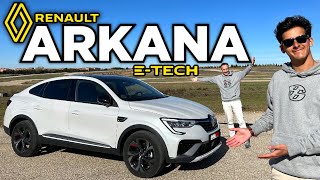 Renault Arkana ETech 2023  a hybrid SUV with a sporty style