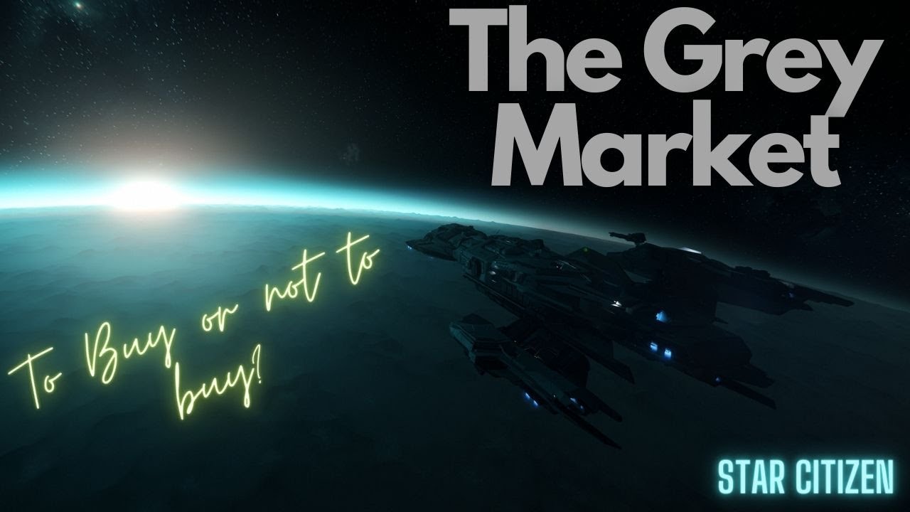 Star Citizen The Grey Market Ships, Opinions, and other ways