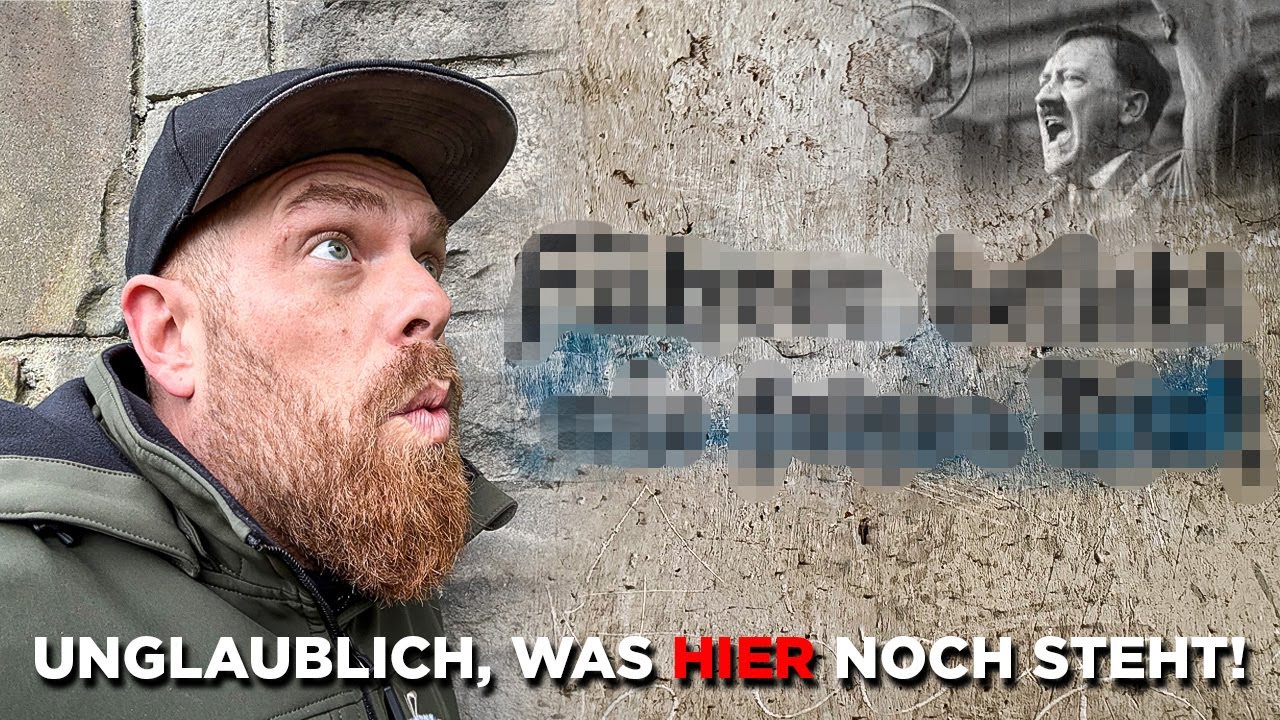 Verlassene ZEITKAPSEL mit ORIGINALEN Inschriften aus dem ZWEITEN WELTKRIEG | Inschriften des Krieges