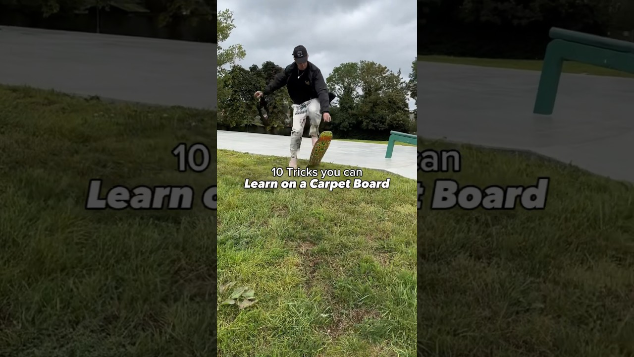 10 Tricks Easier on Carpet/Grass boards 