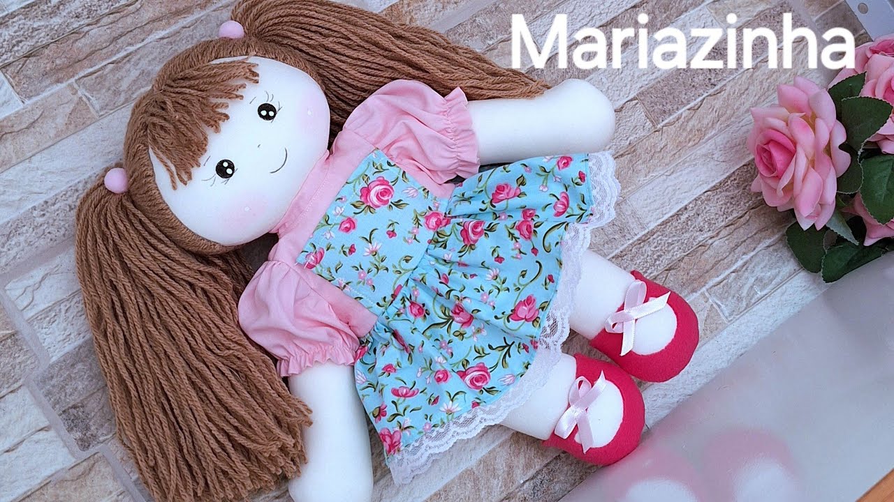 Muito Facil !Faça em menos de 60 minutos e tenha  dinheiro extra , BONECAS de PANO para INICIANTES