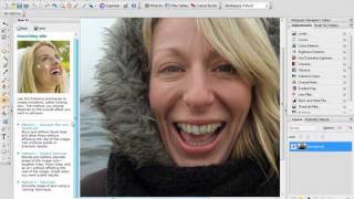 Serif PhotoPlus X5 - Whiten Teeth and Eyes in Your Portraits