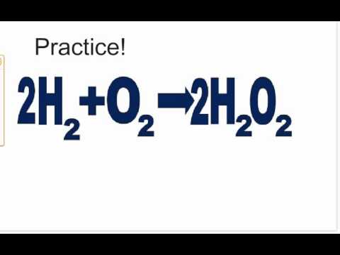 Labeling A Chemical Equation Part 2 - YouTube